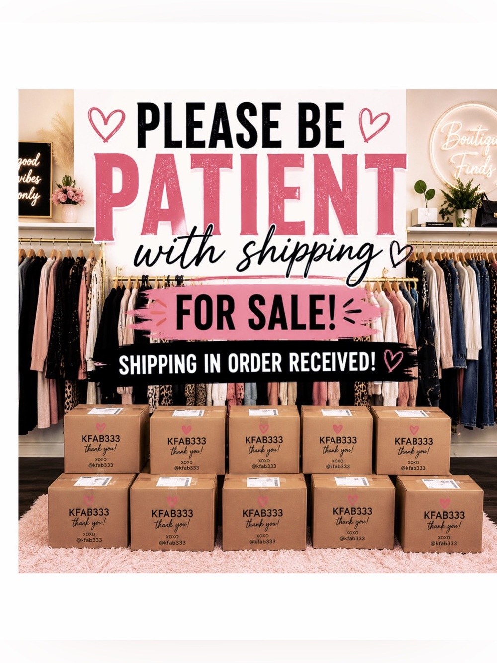 PLEASE BE PATIENT WITH LIQUIDATION SHIPPING 🥰🥰